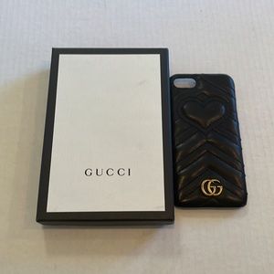 Gucci GG Marmont IPhone 7 Leather Case